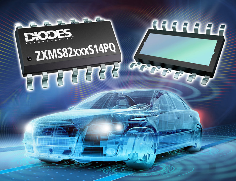 Zweikanalige High-Side-Schalter von Diodes Incorporated bieten robusten Schutz für Automotive-Anwendungen